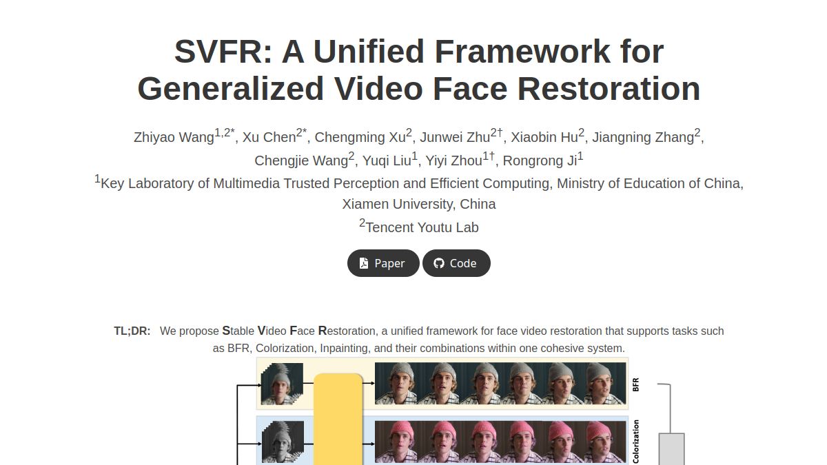 SVFR官网截图