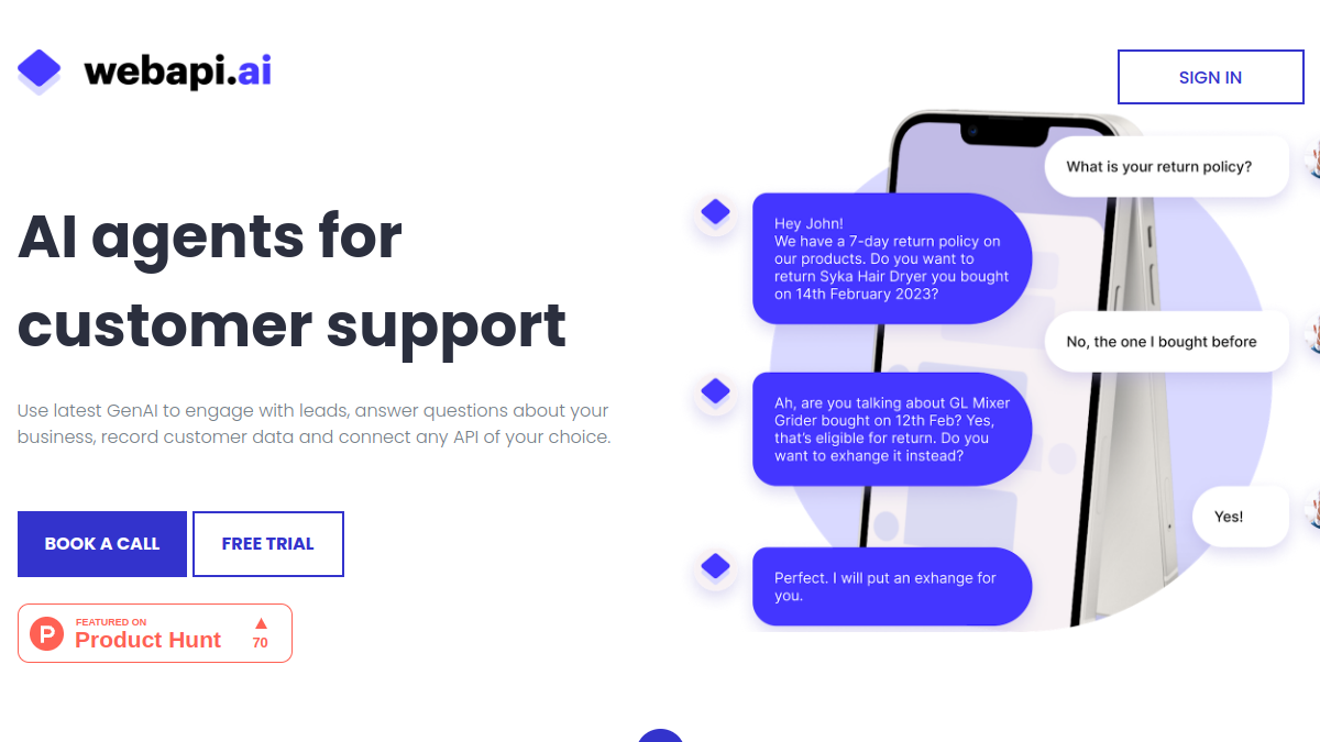Webapi.ai 3.0官网截图