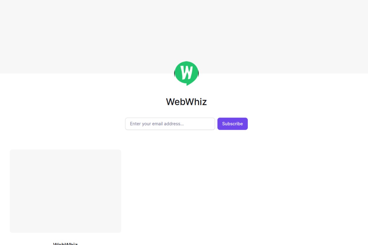 WebWhiz官网截图