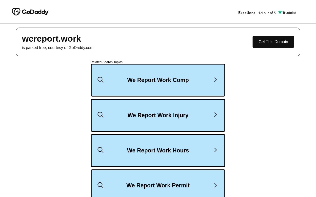 We Report Work官网截图