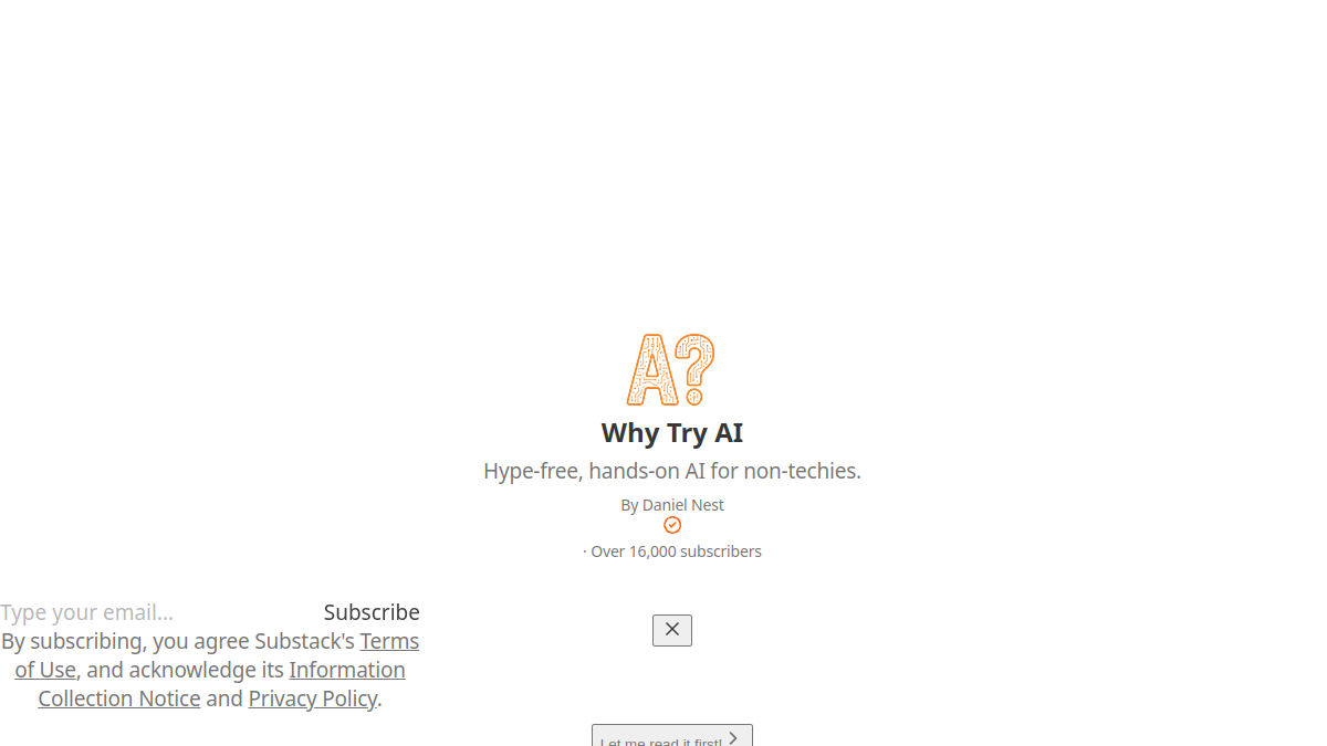 Why Try AI官网截图