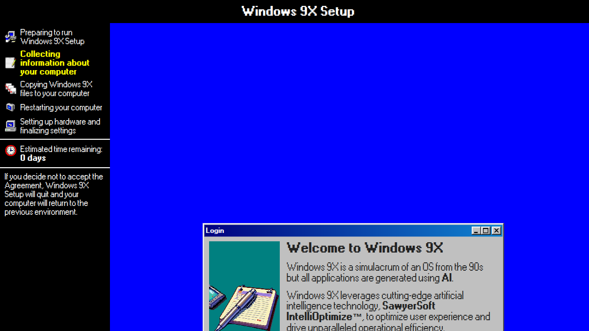 Windows 9X官网截图