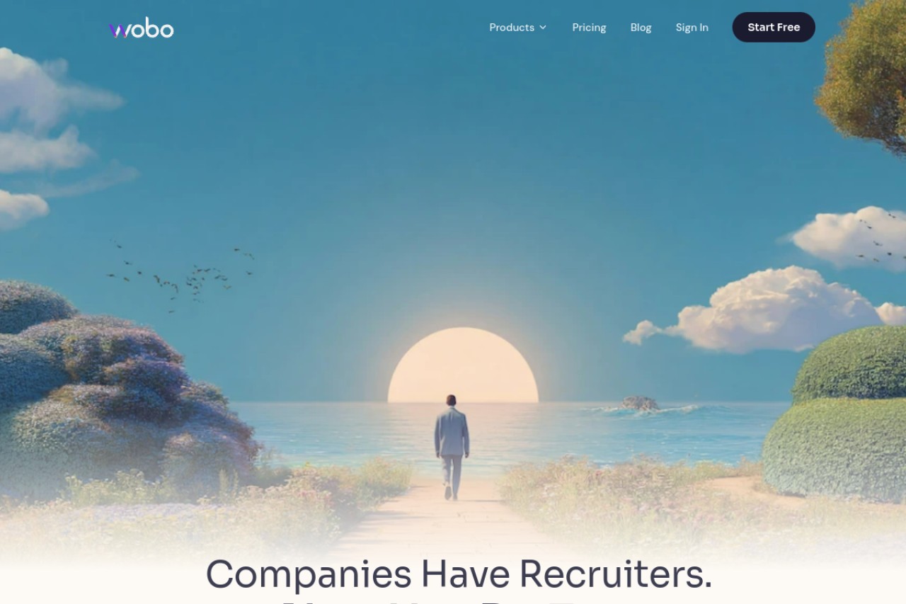Wobo AI官网截图