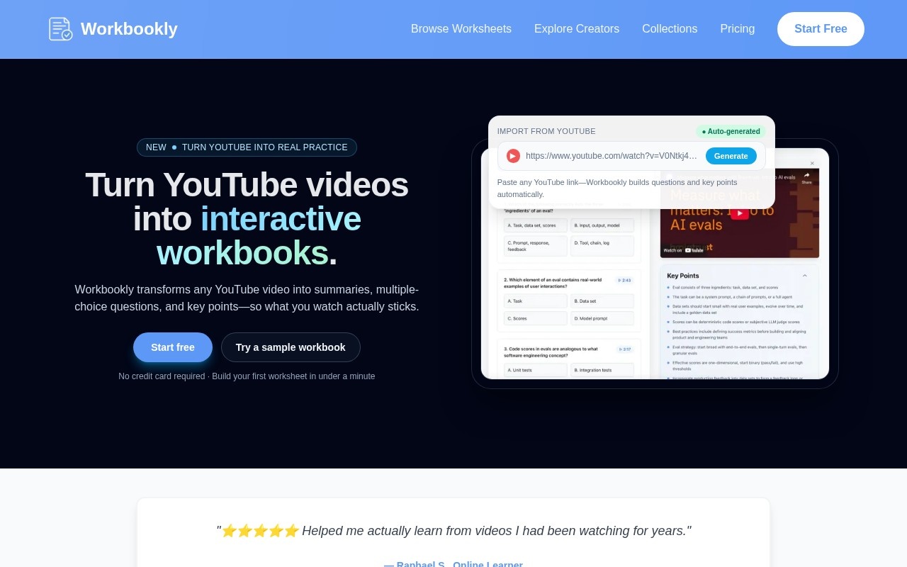 Workbookly官网截图