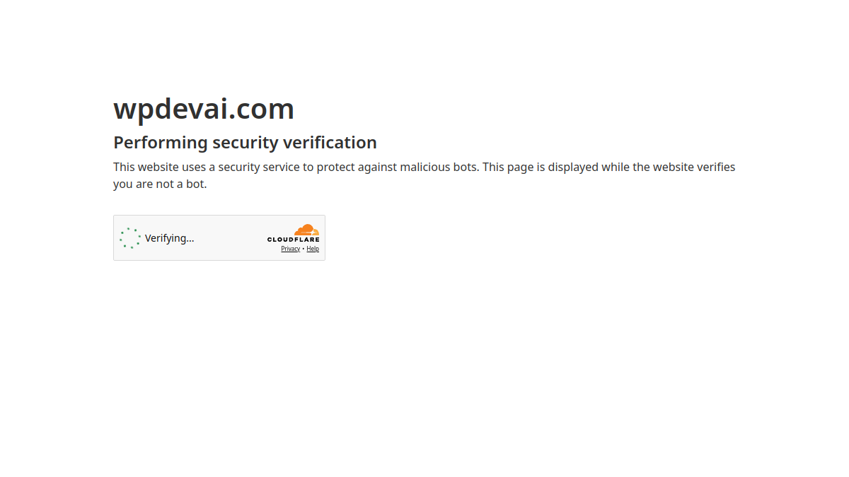 WP Dev AI官网截图