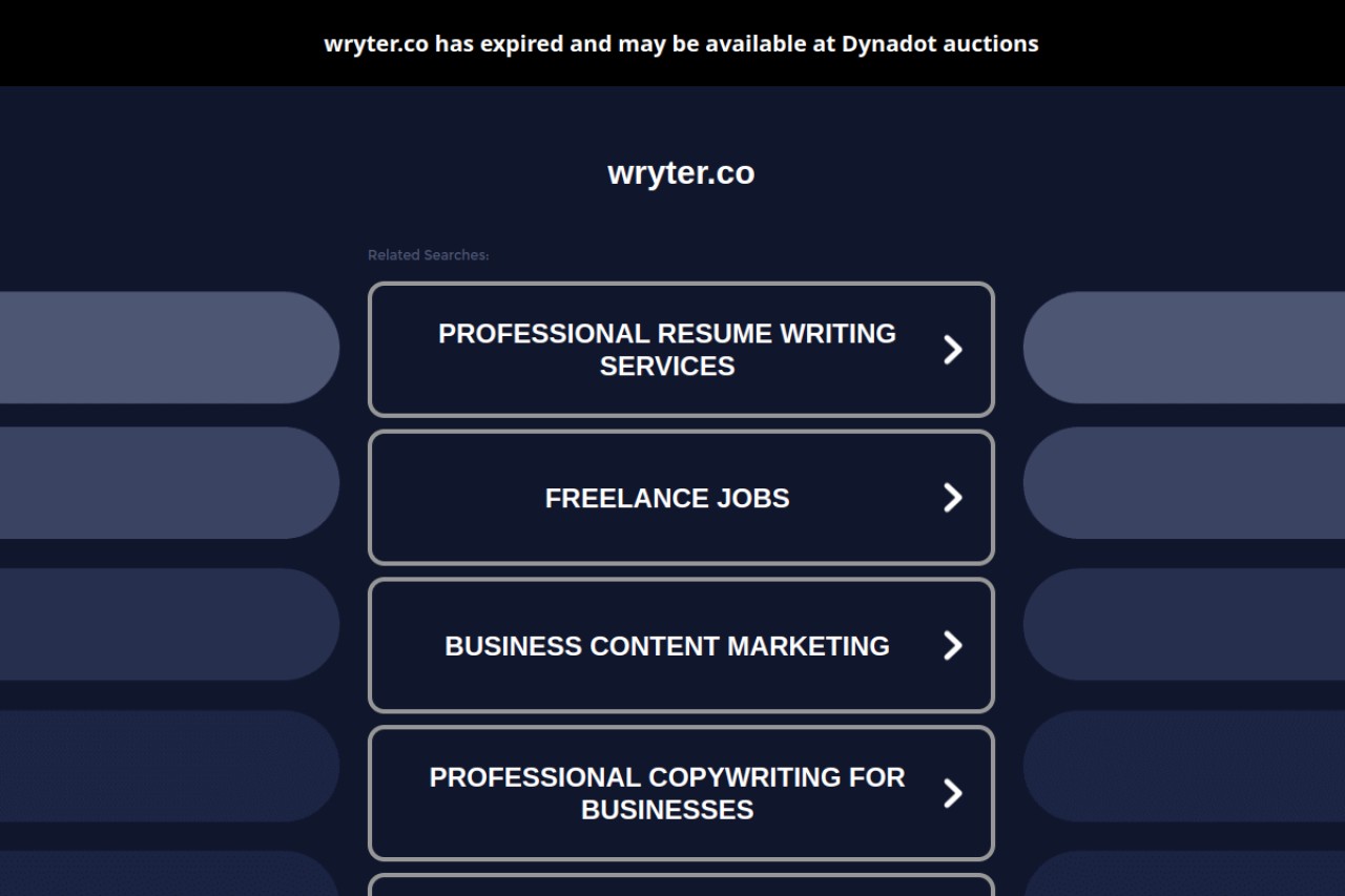Wryter AI官网截图