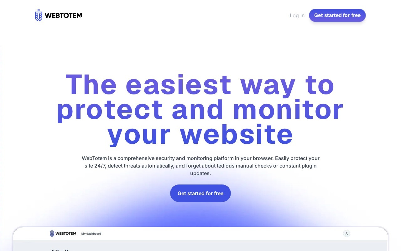 WebTotem官网截图