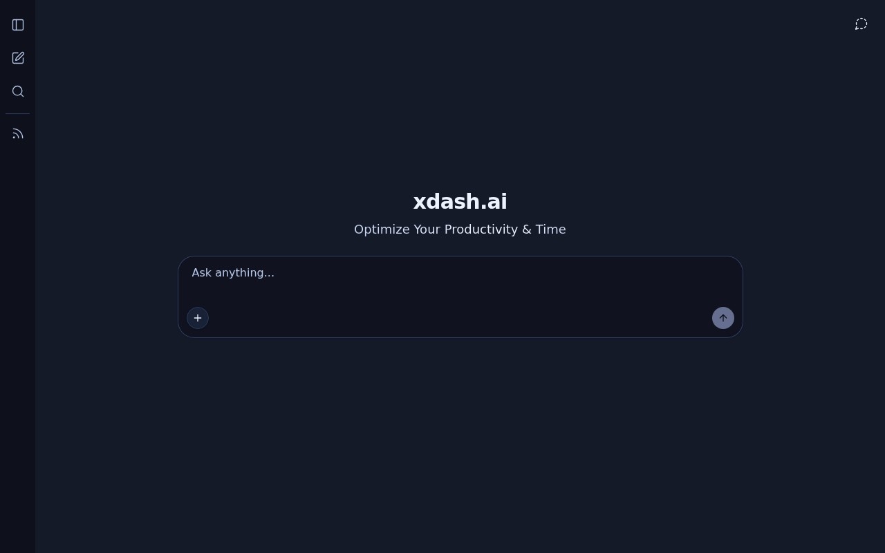 Xdash AI官网截图