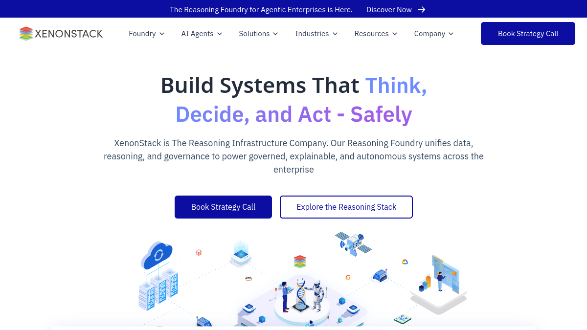 XenonStack官网截图