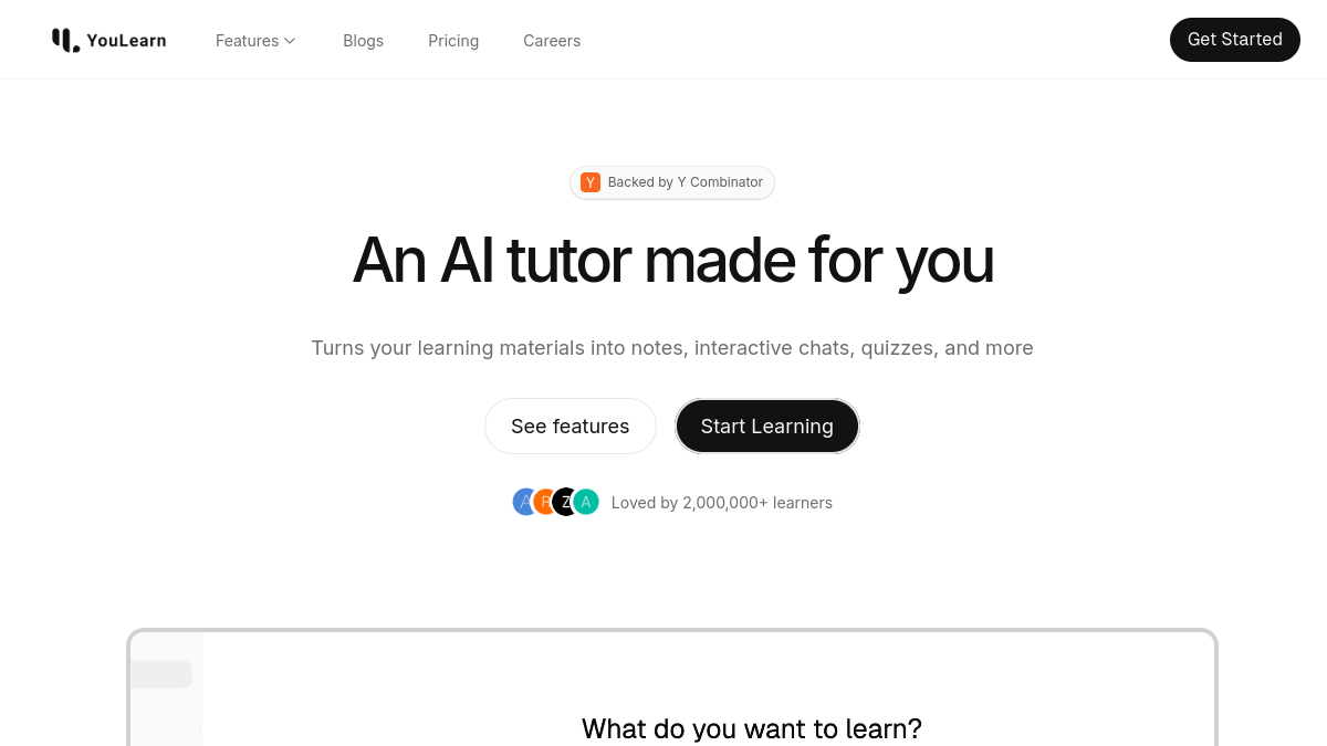 YouLearn官网截图
