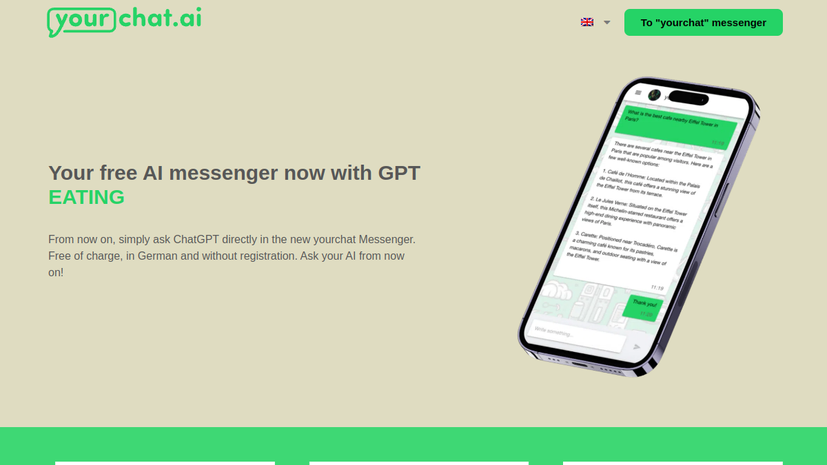 yourchat.ai官网截图