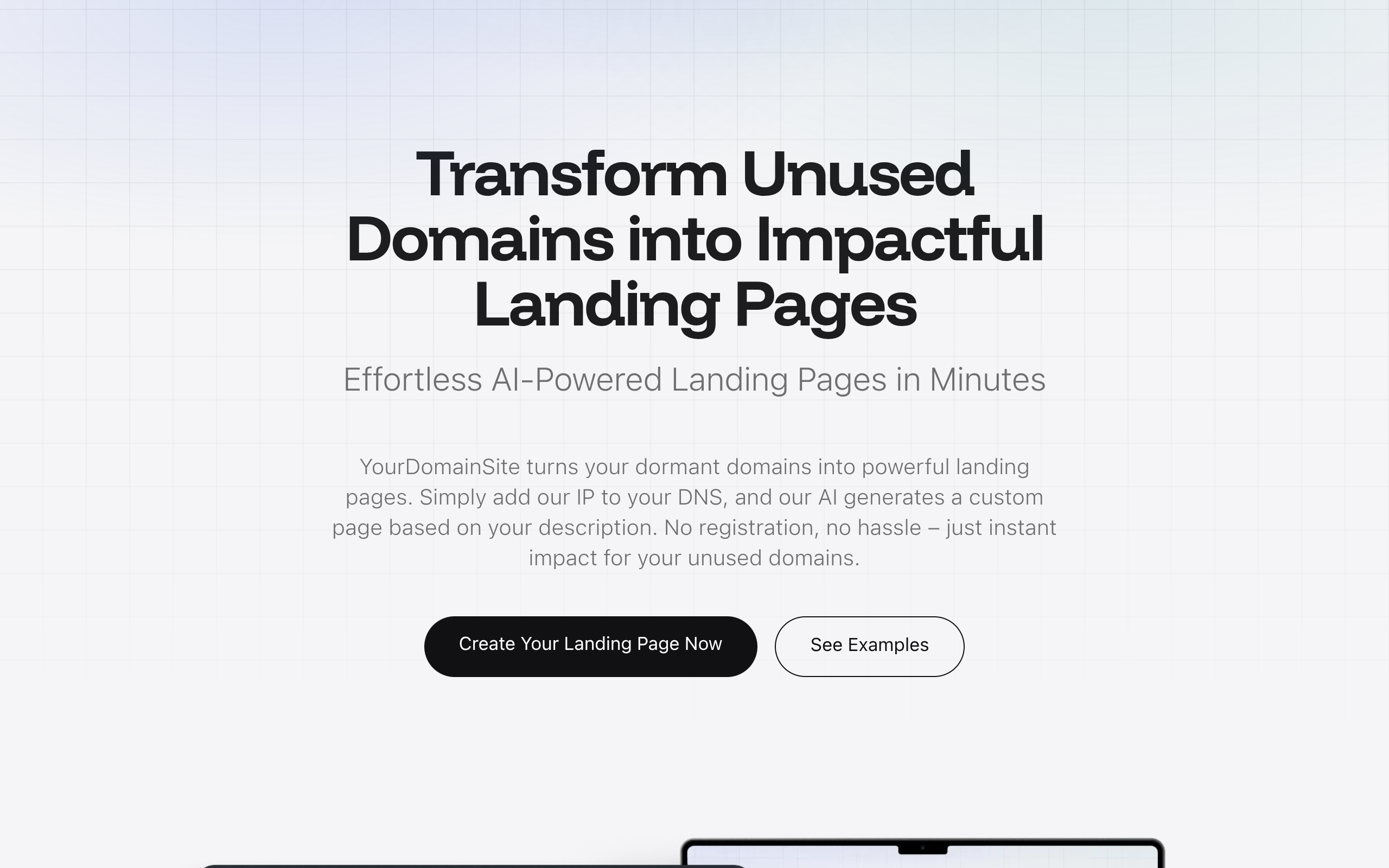 YourDomainSite官网截图
