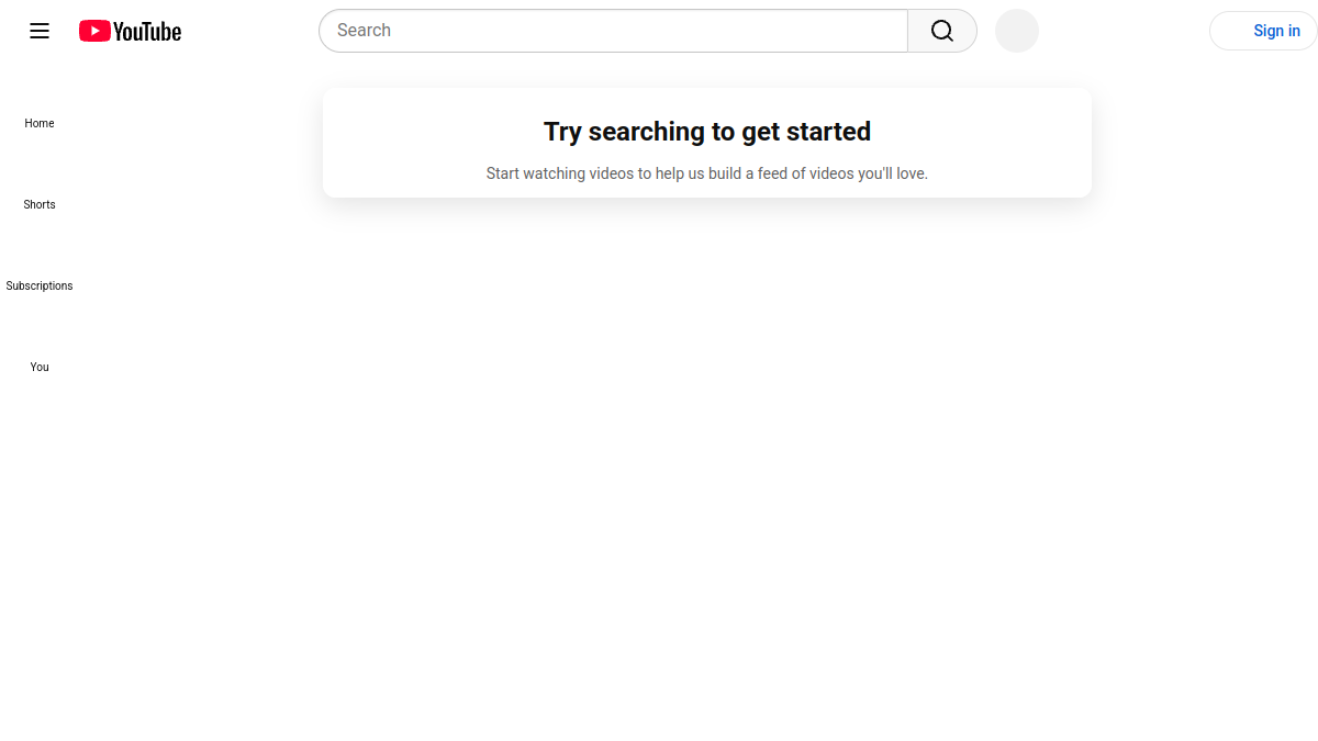 YouTube官网截图