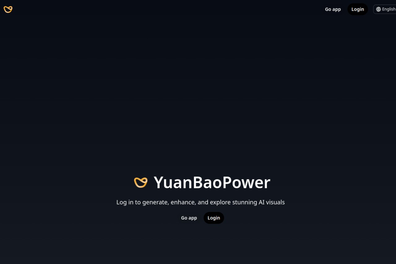 YuanbaoPower AI官网截图