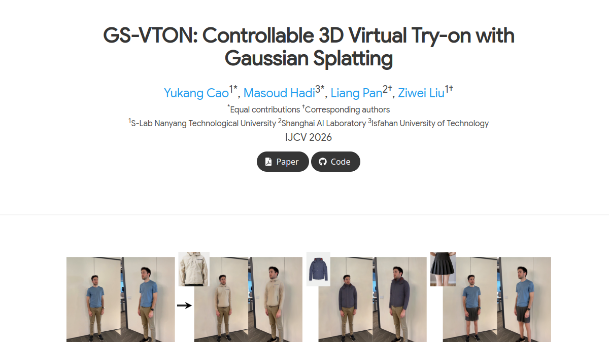 GS-VTON官网截图