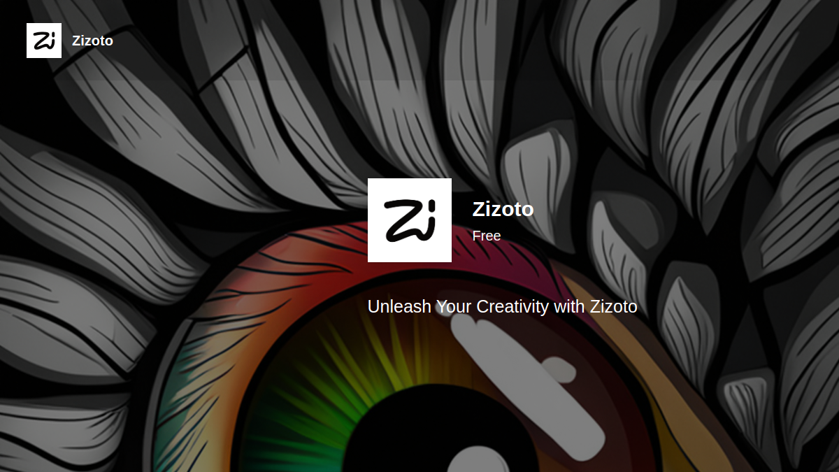 Zizoto官网截图